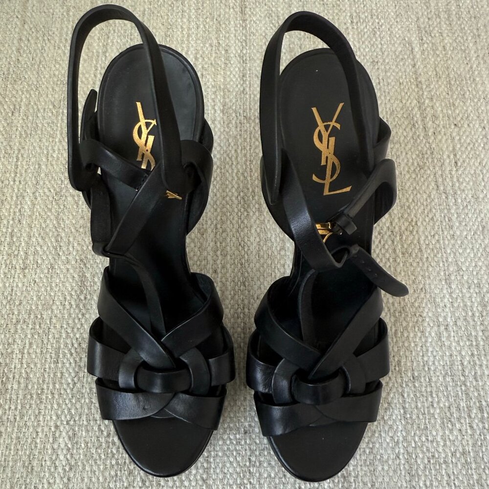YSL Tribute Platform Sandals